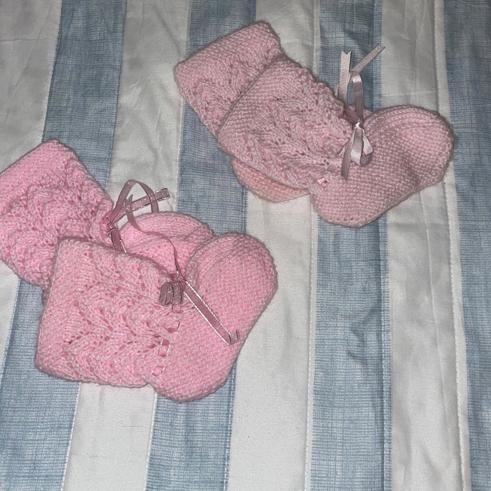 Handmade booties